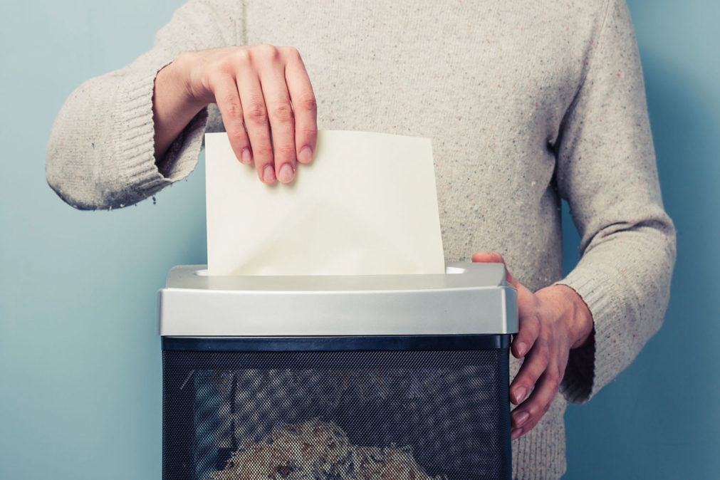 Disposing of Important Documents Before a Move